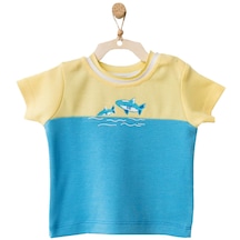 Andywawa Erkek Bebek Deniz Temalı Renkli Tişört Ac21869r 001