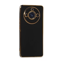 Realme 11 Pro Kılıf Volet Silikon - Siyah Çr