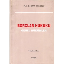 Borçlar Hukuku Genel Hükümler N11.755