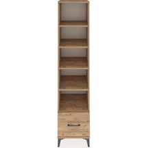 Hyperion Dolap 5 Raflı Tek Çekmeceli 44x44x195 Çam-çam Çam
