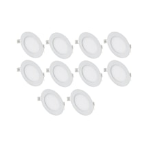 Cata Ct-5147 10 Adet 12W Slim Led Panel Armatür Alüminyum Kasa Beyaz