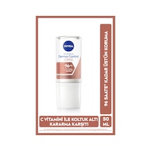 Kadın Roll-on Deodorant Derma Control Clinical 50 Ml,96 Saat Koruma,c Vitamini İle Kararmaya Karşı