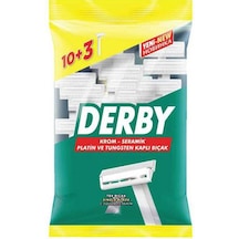 Derby Tek Tıraş Bıçağı Poşet 10+3