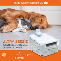Sensörlü Kedi Su Sebili Otomatik Kedi Su Pınarı Hareket Sensörlü Evcil Hayvan Su Kabı Sessiz Su Akışı İle Kediler İçin Temiz İçme Suyu Çözümü Haki