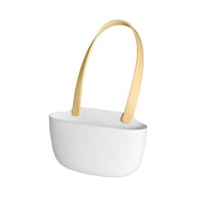 Beyaz Drenaj Sepeti Dayanıklı Kurulumu Kolay Içi Boş Tasarım Lavabo Drenaj Torbası Mutfak Sünger Drenaj Tutucu Ev İçin