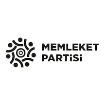Memleket Partisi Logo Sticker 33 X 10 Cm