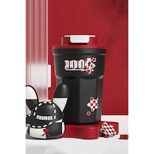 316 L Çelik Siyah 400 Ml Kahve El Termos Mug Cin484sy Çok Renkli