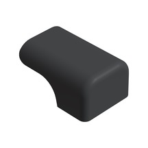 Cateksss 25x50 Mm Elips Ayarlı Yan Izgara Pabuç Ral7035 - 22 Li Paket Gri