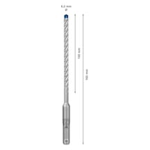 Bosch Expert Sds Plus-7x Kırıcı Delici Delme Ucu 6 X 100 X 165 Mm  - 2608900072