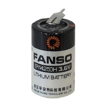Er14250h 3.6v 1/2aa Kısa Lityum Pil - 2 Pın