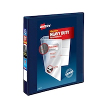 7.6cm, Pacific Blue - Avery 7.6cm Heavy Duty View 3 Ring Binder, One Touch Ezd Ring, Holds 22cm X 28cm Paper, 1 Pacifi Genel
