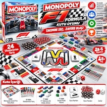 Monopoly F1 Formula Kutu Oyunu