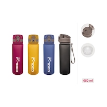 Gıpta Matara Kilitli 650 Ml Pctg 4 Renk Mix K757800 Çok Renkli