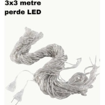 3x3 Led Işık Perdesi Şelale Model İç Dış Mekân Dekorasyonu -