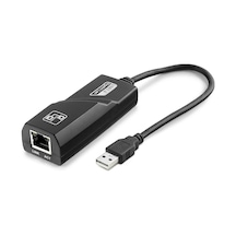 Usb 2.0 Ethernet Adaptör 10/100 Mbps Siyah Hdx5274 Evimdeyokyok