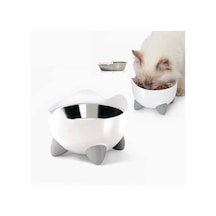 Catit Pixi Hazneli Çelik Kedi Ve Köpek Mama Kabı 160-51026.01