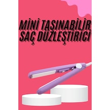 Mey İthalat Saç Düzleştirici Pürüzsüz Parlaklık Seyahat Tipi Taşınabilir Seramik Kaplama
