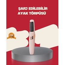 Hubrendy Tekno 360 Etkili Elektrikli Ayak Bakım Aleti Nasır Giderici