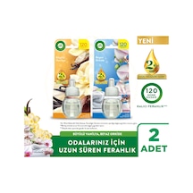Elektrikli Oda Kokusu Yedek Şişe Büyülü Vanilya + Beyaz Orkide 2x19 Ml Karışık