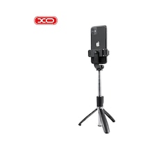 Delux Serisi Ss08 Bluetooth Kumandalı Tripod Selfie Çubuğu Video Ayağı Cihaz Tutucu Çekim Gereci