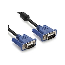 Vga 15 pin erkek erkek görüntü kablosu  1,5 metre