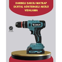 Tek 18 Parça Dijital Matkap Seti Çift Bataryalı Najmaddin