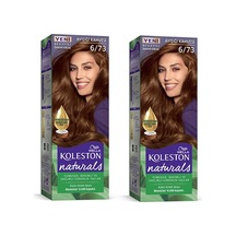 Hubrendy Tedarik Naturals Saç Boyası Ayışığı Kahvesi 6/73 2x Paket