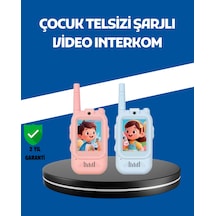 Çocuklar İçin Video Görüşmeli Walkie Talkie Uzun Mesafe İletişim - Lisinya