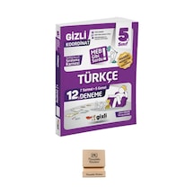 Gizli 5. Sınıf Türkçe 12'li Deneme-meb Gibi Sordu + Telefon Standı