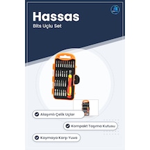 Tornavida Seti Saatçı Telefon Bits Alaşımlı Çelik Uçlu Hassas Ele