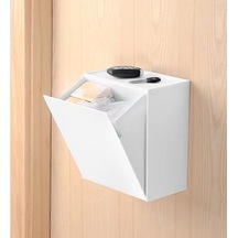 Xindoker Duvar Montlu Plastik Depolama Kutusu, Tıpkı Kapağı İle Geniş Hacimli, Çok Amaçlı, Delik Açmadan Kurulum, Banyo Ve Mutfak İçin Beyaz Diğer