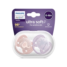 Ultra Soft Emzik 0-6 Ay, 2'li Paket, Kız 3 Adet