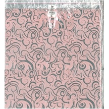 San Metalize Poşet 100 Lü 40x60 Desenli Açık Pembe