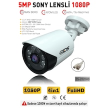Ids - 5Mp Sony Lensli 1080P Fullhd Ahd 4In1 Güvenlik Kamerası