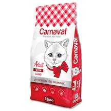 Carnaval Premium Kuzu Etli Yetişkin Kedi Maması 15 KG