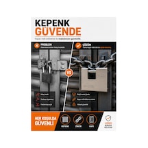 Ym-1070r 70 Mm Kayar Milli Asma Kilit Çelik Gövde Kapı, Zincir Ve Kepenk Kilidi