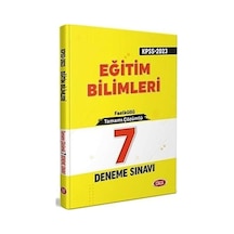 Data 2023 Kpss Eğitim Bilimleri Tamamı Çözümlü 7 Deneme