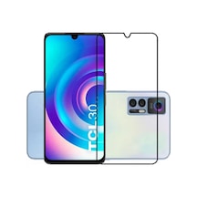 Microcase TCL 30 Tam Kaplayan Çerçeveli Tempered Ekran Koruyucu