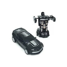 Robota Dönüşen Araba Transformers İt Bırak - Siyah Mustang Model