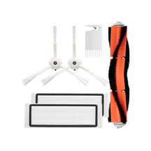 Roborock İle Uyumlu S6 Max V Robot Süpürge Ana Fırça, Hepa Filtre X2, Yan Fırça X2