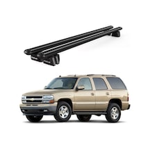 Pençe Chevrolet Tahoe 2000-2006 Uyumlu Siyah Ara Atkı 135cm Port Bagaj Tavan Barı