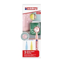 Edding E 751 Pastel Renkler Boya Dekorasyon Kalemi 3'lü