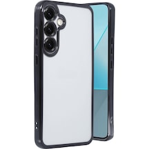 Samsung Galaxy Uyumlu S25 Kılıf Razer Lensli Silikon - Siyah Bzsxx00 1
