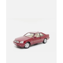 Norev 1:18 1998 Mercedes Benz Cl 600 Coupe C140 Bordo Model Araba