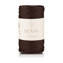 Tr 3 Mm - 250 Gr Polyester Makrome Ipi 120 M Polyester Makrome Ip Supla Ip Ve Çanta Ipliği Kahverengi Genel