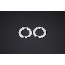 Mercedes Vıto W447 2014-2020 Krom Sis Çerçevesi P.Çelik 2 Prç.