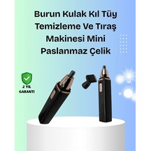 Lexroo Şarjlı Burun Ve Kulak Kılı Temizleme Makinesi Sessiz Motor