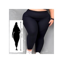 Sngl Tekstil Büyük Beden Tayt 3xl-4xl-5xl-6xl-7xl-8xl Siyah