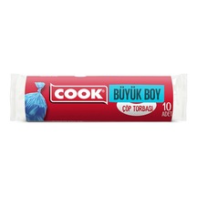 4 Adet Cook Çöp Torbası Büyük Boy 10'lu