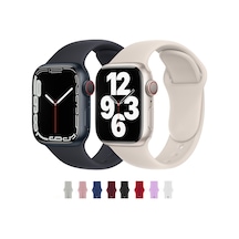 Microcase Apple Uyumlu  Watch SE 2022 40 MM Silikon Kordon Kayış - KY46-2